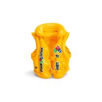 Nafukovací vesta plavecká - plovací - 50 x 47 cm - žlutá - vel. (3-6 let) - Hračky