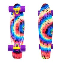 Penny board WORKER Colory 22" Barva Acid Rainbow (duhová) - Skateboardy a longboardy