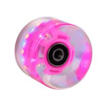 Svítící kolečko na penny board 60*45 mm vč. ložisek ABEC 7 Barva fialová - Skateboardy a longboardy