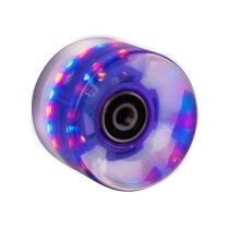 Svítící kolečko na penny board 60*45 mm vč. ložisek ABEC 7 Barva tmavě fialová - Sporty