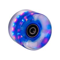 Svítící kolečko na penny board 60*45 mm vč. ložisek ABEC 7 Barva modrá - Skateboardy a longboardy