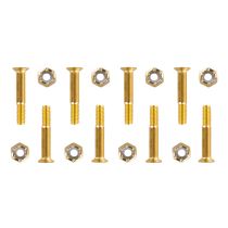 Podvozkové šrouby 5x28 mm Barva zlatá - Podvozkové šrouby pro penny boardy