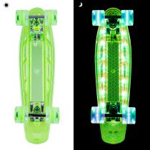 Svítící penny board WORKER Lumy 200 22" - Skateboardy a longboardy