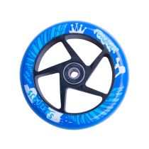 Náhradní kolečko pro koloběžku FOX PRO Raw 110 mm Barva modro-černá - Příslušenství pro koloběžky