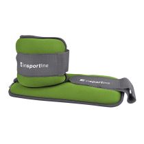 Neoprenové závaží inSPORTline Lastry 2x1 kg na kotník/zápěstí - Zátěže na tělo