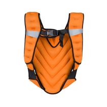 Zátěžová vesta inSPORTline Klaper 5 kg Barva oranžová - Zátěžové vesty