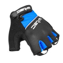 Cyklo rukavice W-TEC Bravoj Barva modro-černá, Velikost L - Pánské cyklo rukavice