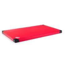 Protiskluzová gymnastická žíněnka inSPORTline Anskida T60 200x120x10 cm Barva červená - Podložky na cvičení