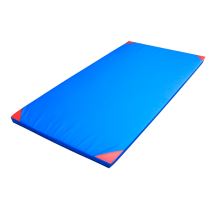 Protiskluzová gymnastická žíněnka inSPORTline Anskida T120 200x120x5 cm Barva modro-červená - Podložky na cvičení