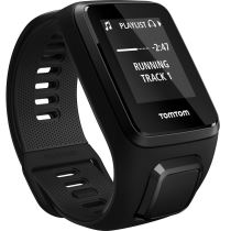 GPS hodinky TomTom Spark 3 Cardio + Music Barva černá, velikost řemínku S (121-175 mm) - Míčové sporty
