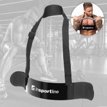 Závěsný pás na posilování bicepsů inSPORTline Bicipi Barva černá - Fitness