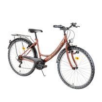 Městské kolo Kreativ 2614 26" - model 2018 Barva Pearl Copper - Dámská kola
