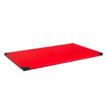 Gymnastická žíněnka inSPORTline Roshar T90 200x120x5 cm Barva červená - Podložky na cvičení