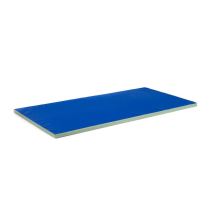 Tatami žíněnka inSPORTline Kepora R200 200x100x4 cm Barva šedo-modrá - Podložky na cvičení