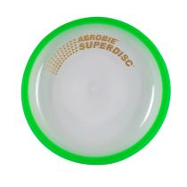 Létající talíř Aerobie SUPERDISC Barva zelená - Venkovní hračky