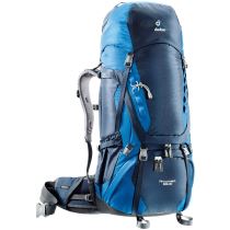 Expediční batoh DEUTER Aircontact 65 + 10 Barva modrá - Batohy a tašky