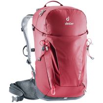 Turistický batoh DEUTER Trail 26 Barva cranberry-graphite - Batohy a tašky