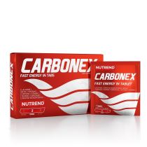 Energetické tablety Nutrend Carbonex, 12 tablet - Při tréninku