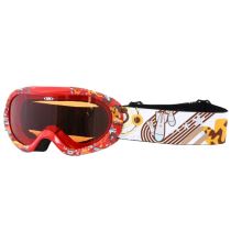 Junior lyžařské brýle WORKER Doyle s grafikou Barva červená s grafikou - Snowboardové a lyžarské brýle