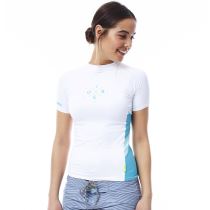Dámské tričko pro vodní sporty JOBE Rashguard Barva bílá, Velikost XL - Dámská trička na paddleboardy a čluny