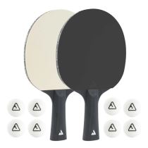 Pingpongový set Joola Black White - 2 pálky, 8 míčků - Míčové sporty