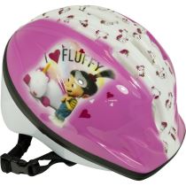 Dětská přilba Mimoni Fluffy růžová - Sportovní helmy