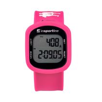 Digitální krokoměr inSPORTline Strippy Barva růžová - Outdoorové hodinky a přístroje