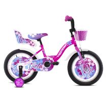 Dětské kolo Capriolo Viola 16" - model 2021 Barva fialovo-růžová - Dětská kola