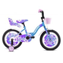 Dětské kolo Capriolo Viola 16" - model 2021 Barva modro-fialová - Dětská kola