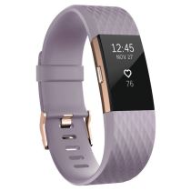 Fitness náramek Fitbit Charge 2 Lavender Rose Gold Velikost S - Fitness náramky