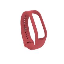 Řemínek pro TomTom Touch Fitness Tracker korálově červená Barva korálově červená, velikost řemínku S (125-165 mm) - Pogumované kotouče Herk