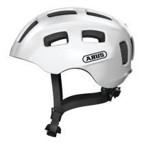 Dětská cyklo přilba Abus Youn-I 2.0 Barva Pearl White, Velikost M (52-57) - Sportovní helmy
