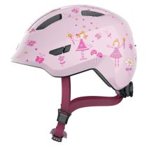 Dětská cyklo přilba Abus Smiley 3.0 Barva Rose Princess, Velikost M (50-55) - Sportovní helmy