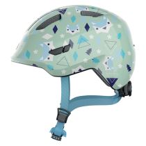 Dětská cyklo přilba Abus Smiley 3.0 Barva Green Nordic, Velikost M (50-55) - Sportovní helmy