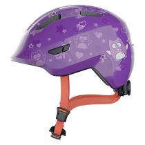 Dětská cyklo přilba Abus Smiley 3.0 Barva Purple Star, Velikost S (45-50) - Dětské přilby