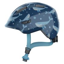 Dětská cyklo přilba Abus Smiley 3.0 Barva Blue Whale, Velikost M (50-55) - Sportovní helmy