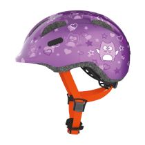 Dětská cyklo přilba Abus Smiley 2.0 Barva Purple Star, Velikost S (45-50) - Dětské přilby