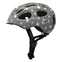 Dětská cyklo přilba Abus Youn-I Barva Grey Star, Velikost M (52-57) - Sportovní helmy