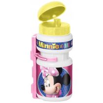 Plastová láhev s držákem Myška Minnie 0,375 l - Dětské cyklo doplňky