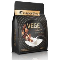 Doplněk stravy inSPORTline VEGE Protein 700g Příchuť čokoláda s ořechy - Proteiny