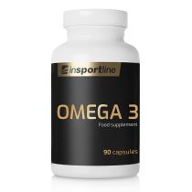 Doplněk stravy inSPORTline Omega 3, 90 kapslí - Sportovní a fitness výživa