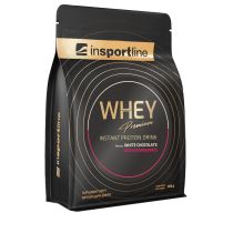 Protein inSPORTline WHEY Premium 700g Příchuť bílá čokoláda s malinami - Proteiny