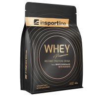 Protein inSPORTline WHEY Premium 700g Příchuť bílá čokoláda s arašídy - Posilování