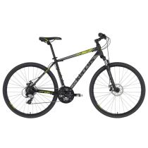 Pánské crossové kolo KELLYS CLIFF 70 28" - model 2020 Barva Black Green, Velikost rámu M (19'') - Pánská trekingová a crossová kola