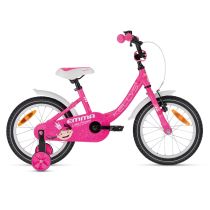 Dětské kolo KELLYS EMMA 16" Barva Pink, Velikost rámu 9,5" (100-110 cm) - Dětská kola 16"
