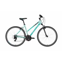 Dámské crossové kolo KELLYS CLEA 10 28" - model 2021 Barva Mint, Velikost rámu S (17'') - Dámská trekingová a crossová kola