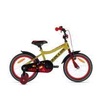 Dětské kolo KELLYS WASPER 16" Barva Yellow, Velikost rámu 10" (100-110 cm) - Dětská kola