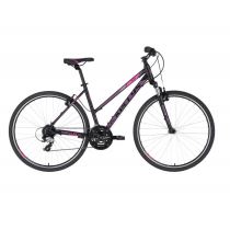 Dámské crossové kolo KELLYS CLEA 30 28" 7.0 Barva Black Pink, Velikost rámu M (19") - Dámská trekingová a crossová kola