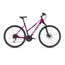 Dámské crossové kolo KELLYS PHEEBE 10 28" 8.0 Barva Raspberry, Velikost rámu M (19", 165-180 cm) - Trekingová a crossová kola