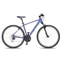 Pánské crossové kolo 4EVER Energy 28'' 4.0 Barva modro-fialová, Velikost rámu 21" - Pánská trekingová a crossová kola